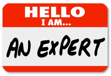 I'm an expert - are you sure?